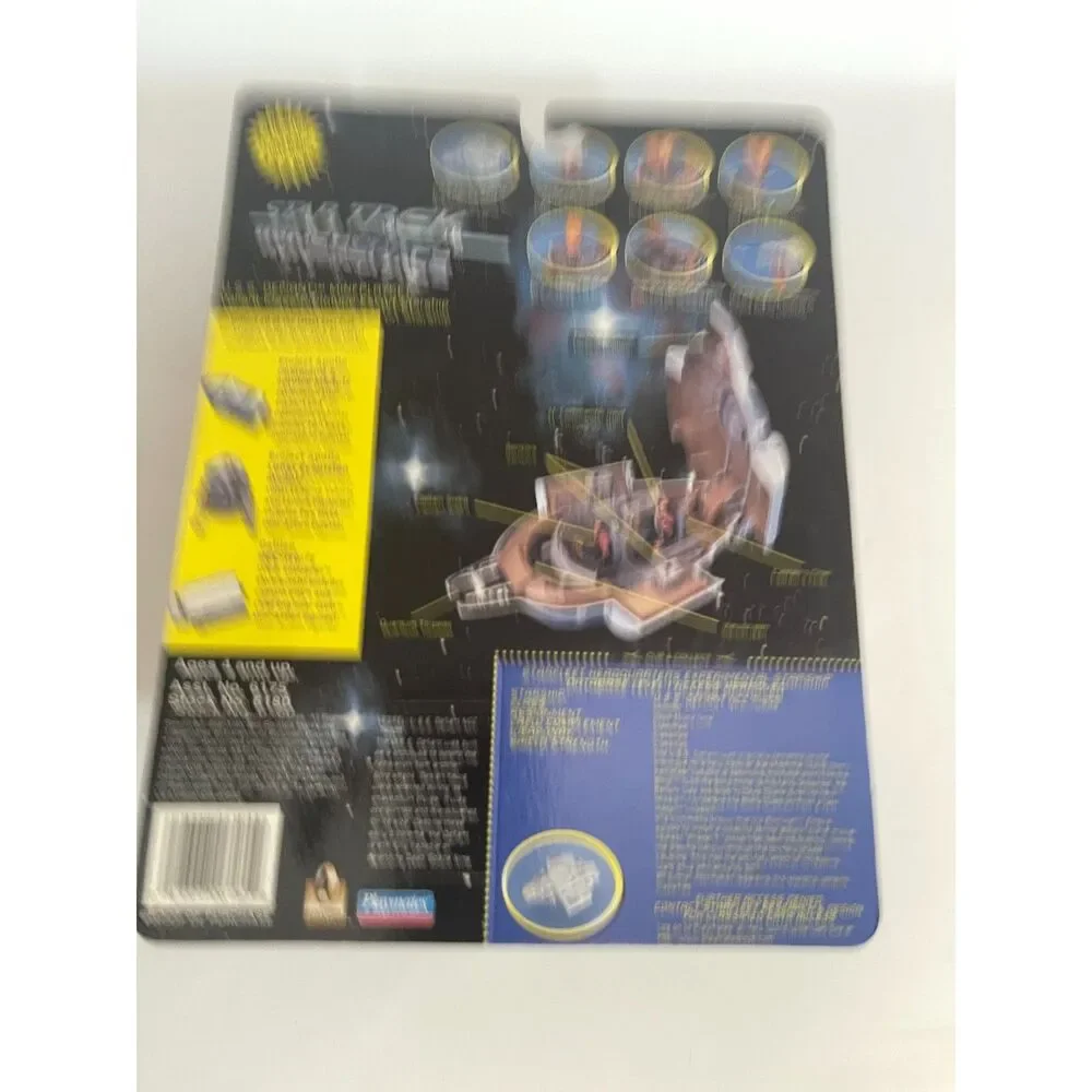 Star Trek DS9 Innerspace USS Defiant Mini Playset 6180 Playmates 1996 moc Toys
